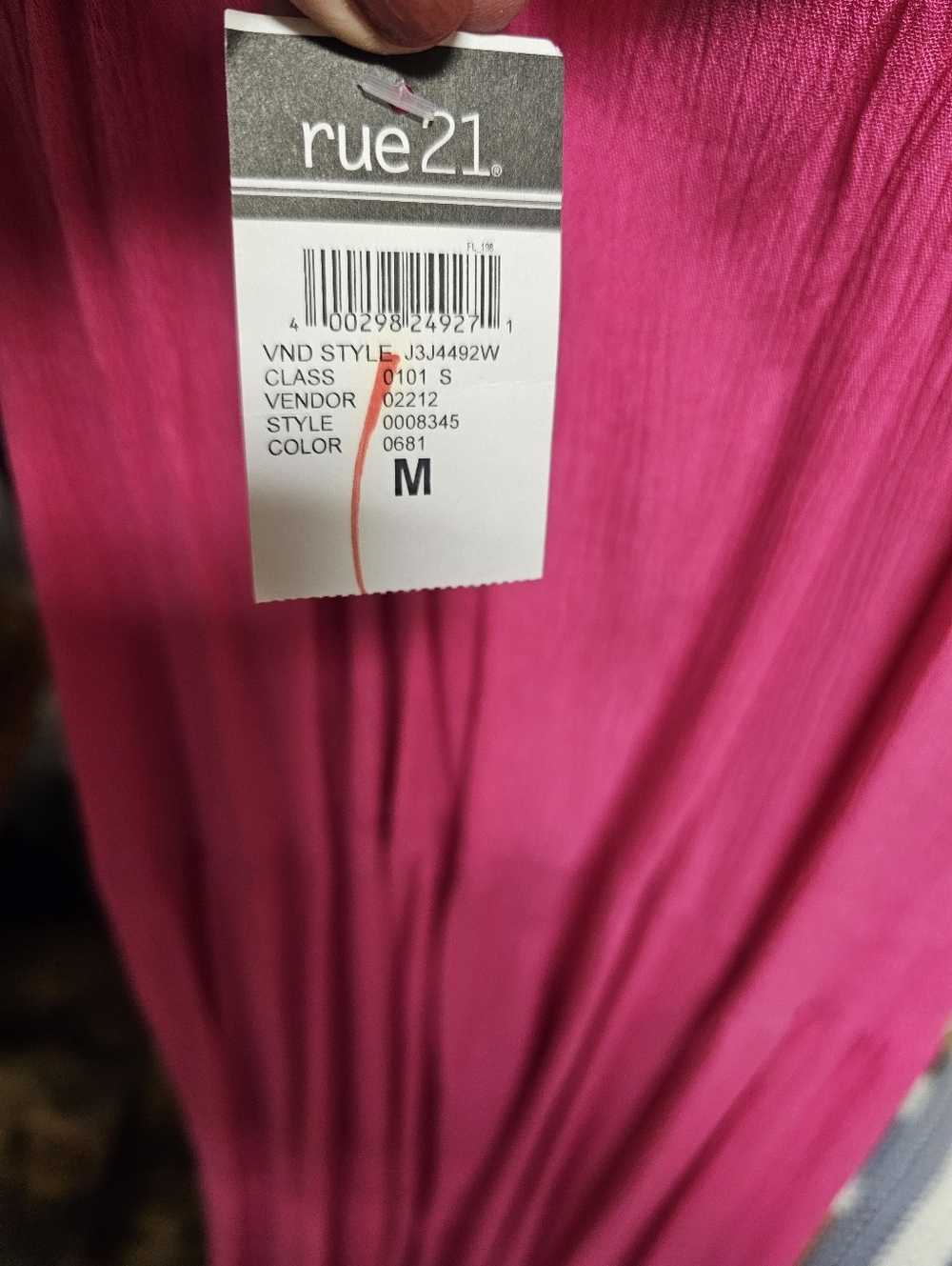 NWT Rue 21 Maxi Sundress with Ruffle Straps - Picture 6 of 6